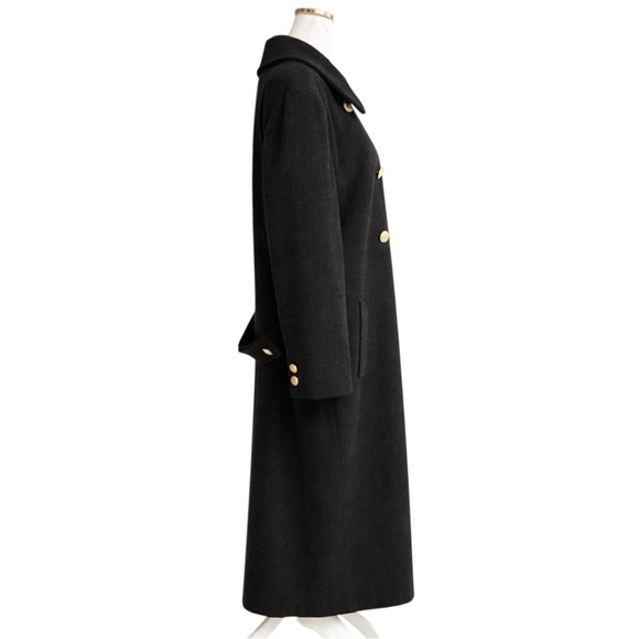 Christian Dior Loro Piana Wool Vintage Military Coat COA - Picture 4 of 10